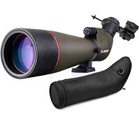 Svbony SV13 20-60x80 Spotting Scope with Smartphone Adapter, Porro Prism FMC Optics Angled Telescope Spotting Scopes for Birdwatching, Target Shooting