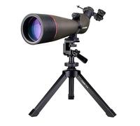 Svbony SV13 Spotting Scope 20-60x80, Stable Tripod, Smartphone Adapter, HD Waterproof Porro Prism Angled Spotting Scope for Birdwatching