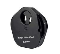 SVBONY SV133 Filter Wheel Multiple 5 Position Filter Wheel for Telescope with 1.25 inches Eyepiece Adaptor T2 Camera Adaptor and Locking Ring