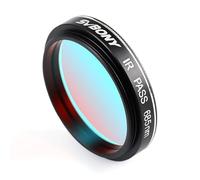 SVBONY SV183 Telescope Filter, IR Pass Filter, 1.25 Inch 685nm Reduce The Effects of Seeing for Planetary Photography Contrast Enhancement