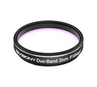 SVBONY SV220 Telescope Filter, H-Alpha & OIII, 3nm Dual-Band 1.25" Nebula Filter, Cut-Off Depth OD5, Minimal Halo Coating Design, Peak Transmittance 85%, for Deep-Sky Objects Astrophotography