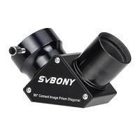 SVBONY SV222 90 Degree Diagonal Mirror, 1.25 Inch Telescope Diagonal with Anti Reflection Coating Metal, Telescope Accessories for Refractor Telescope