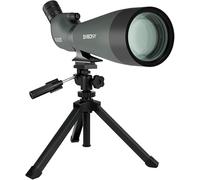 Svbony SV28 25-75x100mm Spotting Scope with Tripod, HD BAK4 Porro Prism FMC, Spotting Scopes with Smartphone Adapter, Carrying Case for Spotting Scopes for Sport Shooters, Birdwatching, Wildlife