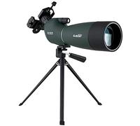 SVBONY SV28 Spotting Scopes with Tripod,Hunting,25-75x70,Angled,Waterproof,Range Shooting Scope,with Phone Adapter,Compact, for Target Shooting,Birding,Wildlife Viewing