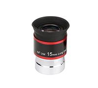 Svbony Telescope Eyepiece 1.25", 15mm FMC 68° Ultra Wide Angle Telescope Lens, Sharp Bright Images Telescope Accessories for Deep Sky Objects Full Disc Moon Observation