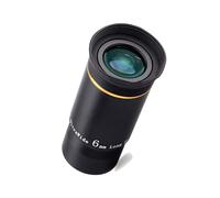 Svbony Telescope Eyepiece 1.25", 6mm 66° Wide Angle Telescope Eyepiece Lens, FMC Eyepiece with Folding Down Eyecup 16mm Long Eye Relief, Telescope Accessories for Observing Planets Moon