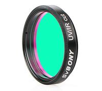 SVBONY Telescope Filter, 1.25" UV IR Cut Block Filter, Blocks Red Ultraviolet, Multi Coated Infra Keep Planetary Images Sharp, for CCD Digital Telescope Astrophotography