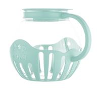 SVCEQZE 2.25QT Popcorn Maker Popcorn Popper Bowl With Lid, Pop Microwave Popcorn Popper, Microwave Glass Popcorn Popper | Popcorn Machine The Pop Pot Microwave Borosilicate Glass Bowl, BP-A-