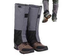 SVCEQZE 2 Pieces Hiking Gaiters, 49x42x1cm Adjustable Gaiters, Oxford Cloth Leg Gaiter Waterproof, Snow Boot Gaiter, Warmth G-aiter For Hunting Climbing Men And Women