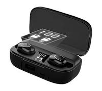 SVCEQZE Blue-tooth 5.2 M-ini Earphones With Charging Case, Outdoor Sports Wireless Headphones, 8x4.5x3cm Digital Display Blue-tooth Headset, ABS, No Fatigue When Wearing For A Long Time