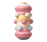 SVCEQZE Crawling Toys for Kids,Moving Toy Activity Interactive Sensory Play Center Roller - Color Learning Early Development Educational Learning Toys for 3+ Months Toddler