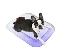 SVCEQZE Dog Cooling Pad | Pet Sleeping Ice Silk Pad | Lightweight Puppy Cat Accessories for Indoor Outdoor Hot Days Resting Sleeping Napping