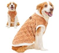 SVCEQZE Dog Sweater, M-2XL Dog Winter Coat, Puppy Pullover Sweatshirt, Thick Pet Cold Weather Clothes, Cats Coat Pajamas For Large Dogs, Cold Autumn And Winter Seasons For Chihuahua Warm Sweater Winte