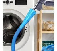 SVCEQZE Dryer Lint Brush Vacuum Attachment, 2.6ft Flexible Stretchable Vent Cleaner Kit with Universal Connector, Efficiently Removes Hidden Lint to Improve Drying Performance, for Busy Families