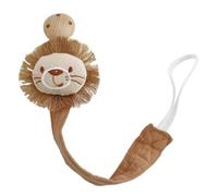 SVCEQZE Dum-My Clips, 3pieces Pacifier Holder Clip, 27x7x3cm Dum-My Strap Clip, Cotton Soother Pacifier Chain, Animal Shapes Dummyy Clips, Binky Holder Set, Animal Shapes Anti Lost Toddler Pacifier