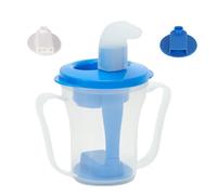 SVCEQZE Dysphagia Cups for Adults, Swallowing Prevent Straw Bottle, Anti-Choking Portable Dysphagia Regulating Cup for Senior Adult Baby Patient Bed Hospital Home Travel