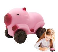 SVCEQZE Fidget Toys | Capybara Car Sensory Squeeze Toy with Sand Filling | Stretchable Cute Car for Calming Squeezing Play Relaxation Work School Desk Home