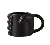 SVCEQZE Fun Coffee Cups | Ceramic Mug for Coffee - Ceramic Reusable Drinking Vessel Water Glass for Desk Decoration Home Camping Country House Style Restaurant