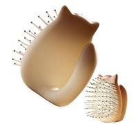 SVCEQZE Girl Hair Brush | Paddle Detangling Hairbrush | Air Cushion Comb Anti-static Portable Scalp Massage Hair Brush for Little Girls, Toddler, Teens