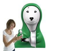 SVCEQZE Interactive Dog Toy For Kids | Funny Dog Toy,Funny, Make Some Noise Dog Knocking Basin Toy, Creative Printing Dog In Green Hoodie Toy For Carnival, Holiday Party Favors