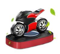 SVCEQZE Solar Car Air Freshener Rotating, Perfume Decoration for Motorcycle, Solar Powered Rotary Air Freshener with Long-Term Effect for Vehicles, Home,