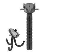 SVCEQZE Stroller Phone Holder | 360° Rotatable Smartphone Cradle | Flexible Anti-Shake Phone Mount for Cycling Scooter Shopping Cart Treadmill Kayaking Desk Motorcycle