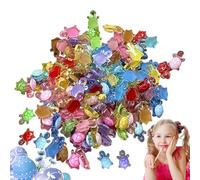 SVCEQZE Tiny Turtles Set, 100 Pieces Min-i Turtles, Tiny Turtle Figure, Glow In Dark Little Turtle Anima, Sea Turtle Sculpture Toys Craft Kit For Cake Toppers Sea Animal Theme Garden Landscape Decor