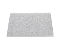 Svea plastic carpet 70x50 cm GREY METALLIC Pappelina SINGLE PIECES