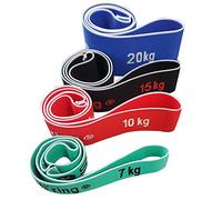 Sveltus Elasti'ring Set of 4 (Sachet) Unisex Adult Elastics, Multi-coloured