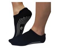 SVELTUS non-slip sock size L (Black and White)