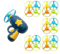 Svemei Cat Fetch Toy, Interactive Flying Cat Toy with 20 Propellers, Dog Kitten Tracks Toy for Training Hunting Chasing