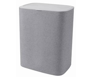 SVEN 50L Fabric Laundry Basket with Lid and 2 Removable Separator Bags, Large Capacity, Foldable and Convenient
