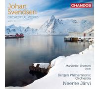 Svendsen: Orchestral Works Vol. 3: Neeme Järvi, Marianne Thorsen