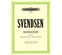 Svendsen - Romance Op. 26. For Violin and Piano. Peters Edition