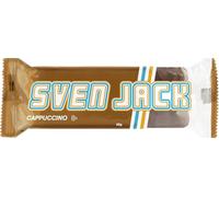 SvenJack Cappuccino Oat Bars 20 x 65g - High Energy Oatmeal Snack Bars with White Chocolate Coating, Real Coffee Flavour - Pre-Workout, Gym, Office & On-the-Go Breakfast Bar Multipack