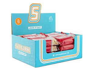 SvenJack Oat Bar Cranberry - 24 x 125g Oatmeal Energy Bars with Candied Cranberries, Pumpkin & Sunflower Seeds | High-Energy Snack for Workout, Sport, Studying & On-the-Go | Bulk Pack