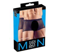 Svenjoyment - 2-piece black transparent boxer set (S-L)