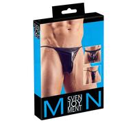 Svenjoyment - 3-piece black men’s thong set (S-L)
