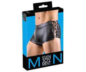 Svenjoyment - Lace-Up Matte Black Boxers - L
