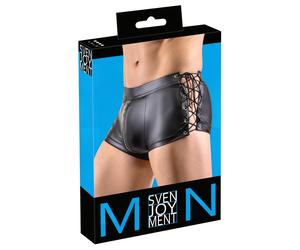 Svenjoyment - Lace-Up Matte Black Boxers - M