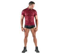 Svenjoyment - men’s floral lace shirt (red) - XL