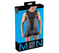Svenjoyment - Men's Sleeveless Black Romper - L