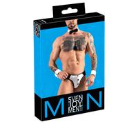 Svenjoyment - Men's Waiter Thong Costume Set (Black & White) - M
