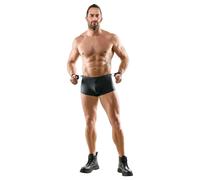 Svenjoyment - Open-Back Men’s Briefs with Cuff (Black) - XL