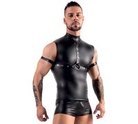 Svenjoyment Sleeveless Top With Chest Harness And Arm Loops