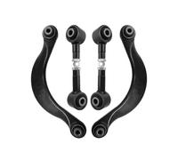 Svenubee 4Pcs Rear Upper Control Arm Lower Lateral Link Compatible With F-usion Compatible With L-incoln MKZ Zephyr Compatible With M-azda 6 Compatible With M-ercury Milan 2006-2012