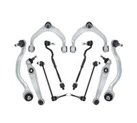 Svenubee Front Lower Control Arm Suspension Tie Rods End Stabilizer Link 10pcs Compatible For BMW X5 X6 E70 E72 2007 2008 2009 2010-2014