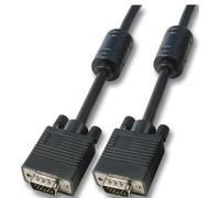 SVGA/HDTV CABLE 2X HD-DSUB 15M-M 5.0M BLACK K5326SW.5