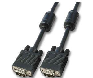 SVGA/HDTV CABLE 2X HD-DSUB 15M-M 5.0M BLACK K5326SW.5