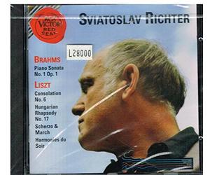 Sviatoslav Richter - Brahms: Piano Sonata, No.1, Op. 1 / Liszt: Consolation, Hungarian Rhapsody